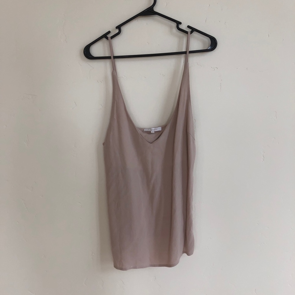 Cute nude tank top